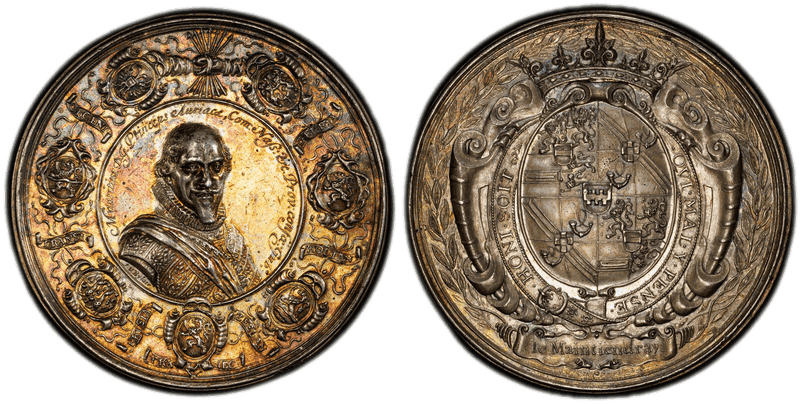 1624 Silver Medal Betts-22, Prince of Orange
