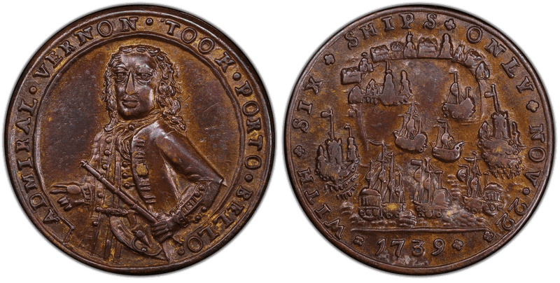 Porto Bello - Vernon's Portrait Medals