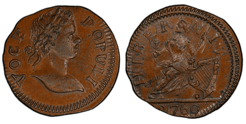 1760 Farth Voce Populi - Small Letters