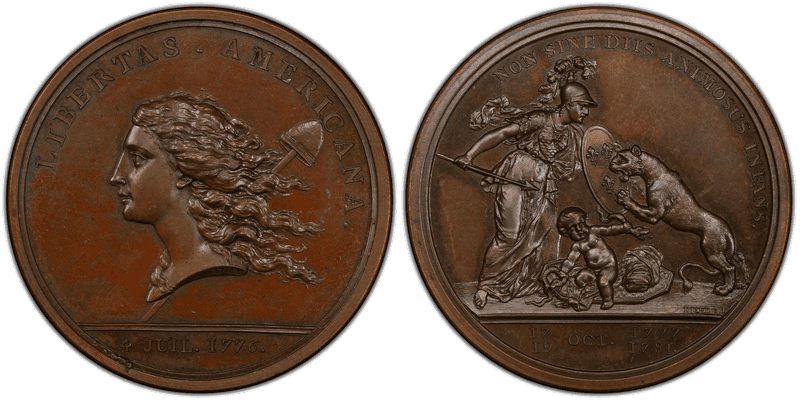 1776 (P) Medals coin