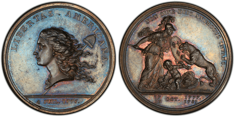 1776 (P) Medals coin