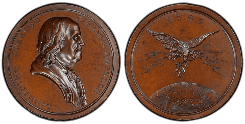 1783 Bronze Medal J-CM-7, American Revolution