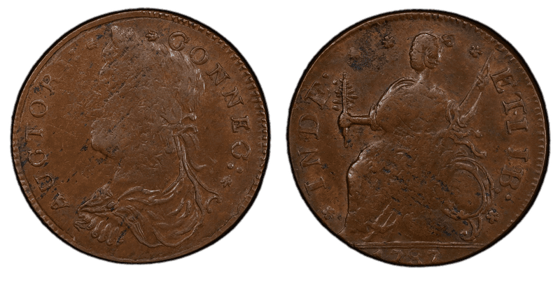 1787 CT 1/2P DB Left - ETIIB Half Penny