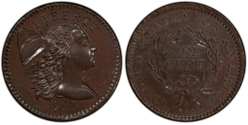 1794 Liberty Cap Cent - No Fraction Bar