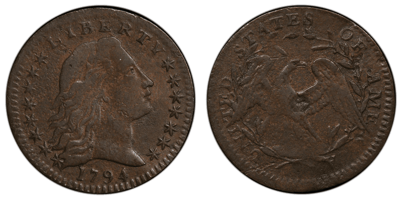 1794 Half Dime Pattern - J-16