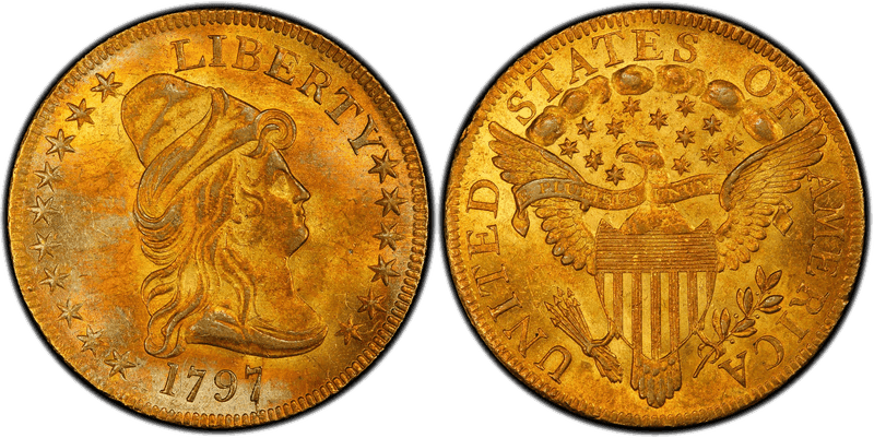1797 Capped Bust to Right Eagle