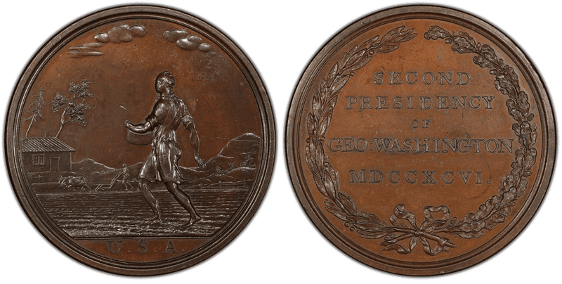 1798 Medal J-IP-53, GW-68 Copper Season Two, The Farmer
