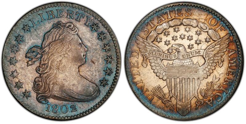 1802 Draped Bust Dime
