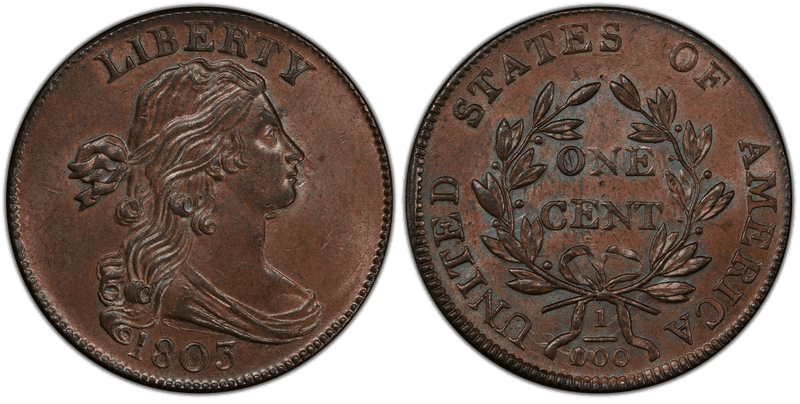 1803 Draped Bust Cent