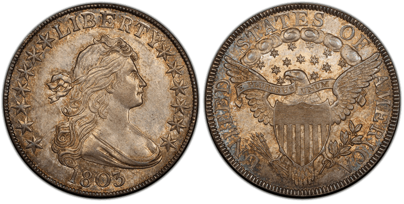 1803 Draped Bust Half Dollar