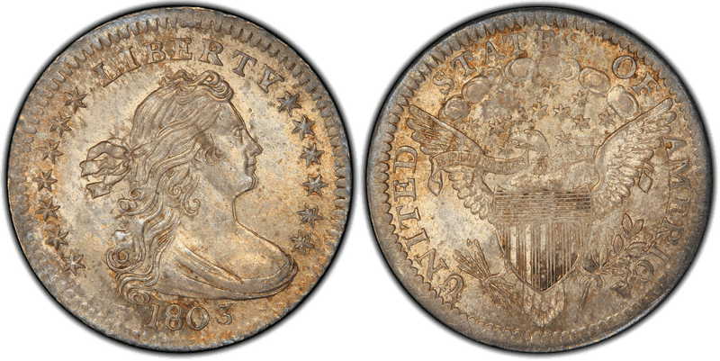 1803 Draped Bust Half Dime