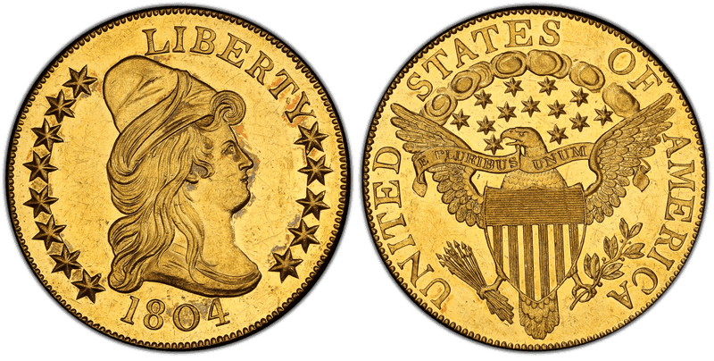 1804 Proof Capped Bust to Right Eagle - Plain 4