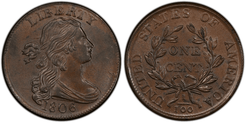 1806 Draped Bust Cent