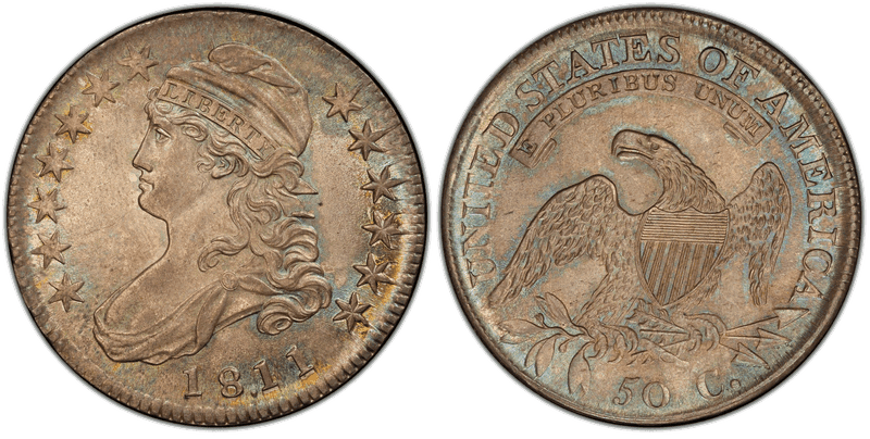 1811 Capped Bust Half Dollar
