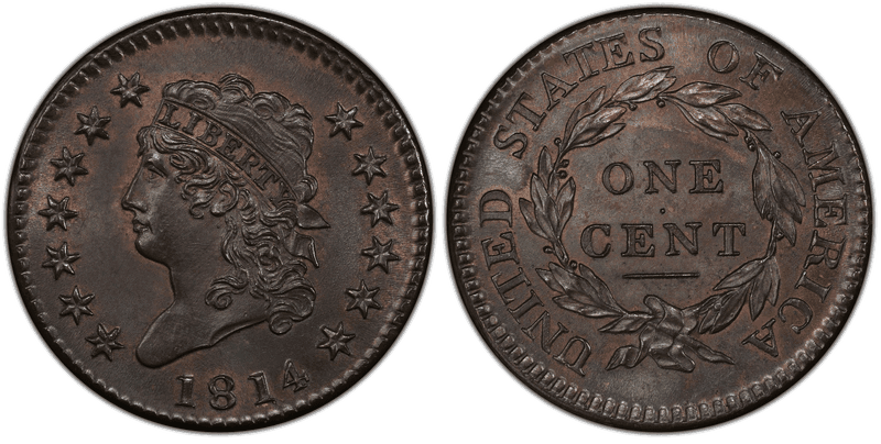 1814 Classic Head Cent