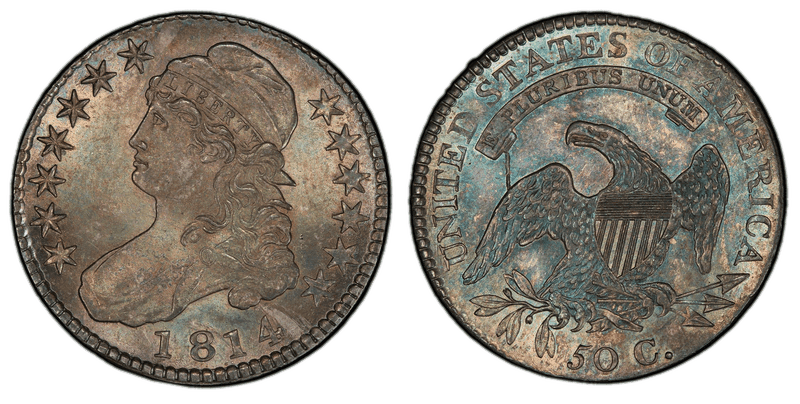 1814 Capped Bust Half Dollar
