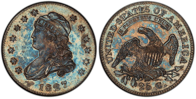 1827 Capped Bust Quarter