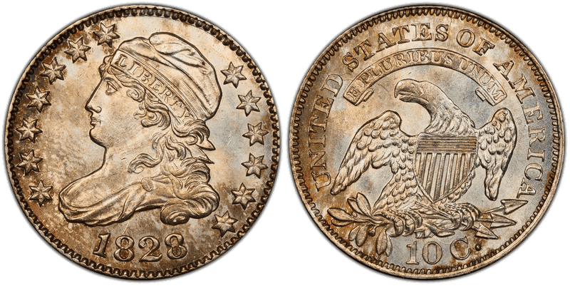 1828 Capped Bust Dime