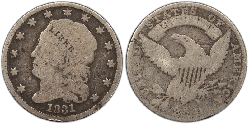 1831 Quarter Eagle Patterns