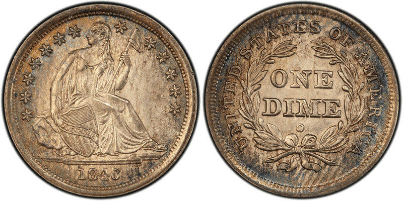 1840 Seated Liberty Dime