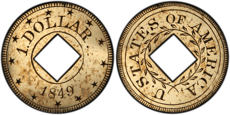 1849 Dollar Pattern - J-116