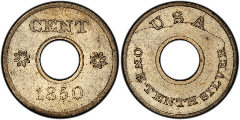 1850 Cent Patterns