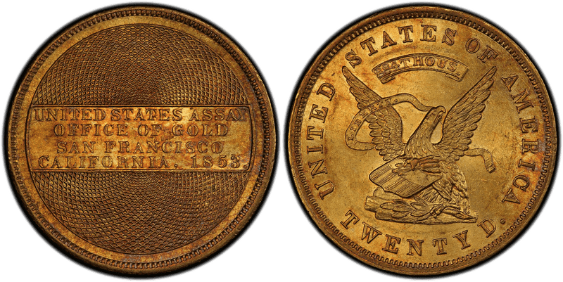 1850 Proof Cent Pattern - J-123, Restrike