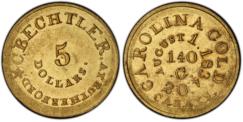 1851 Schultz, Copper DT Gold Half Eagle