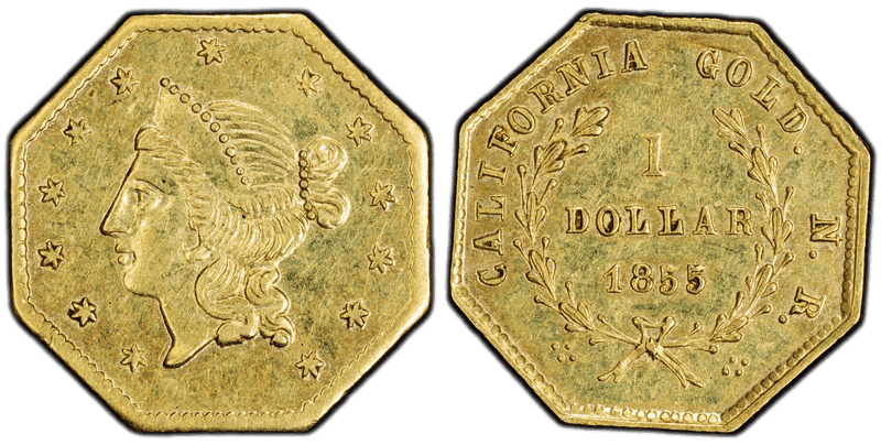 1855 Gold Dollar - BG-533