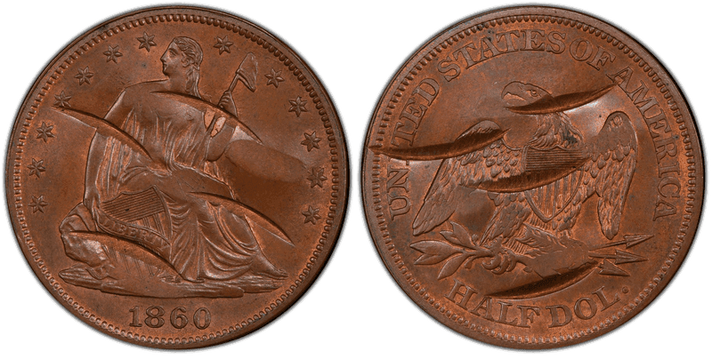 1860 Half Dollar Patterns