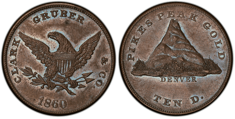 1860 Clark, Gruber & Co. Patterns, Die Trials, and Restrikes