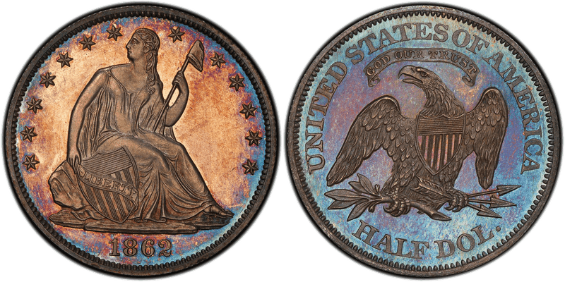 1862 Half Dollar Patterns