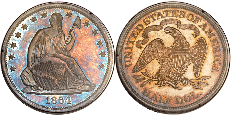 1864 Half Dollar Patterns