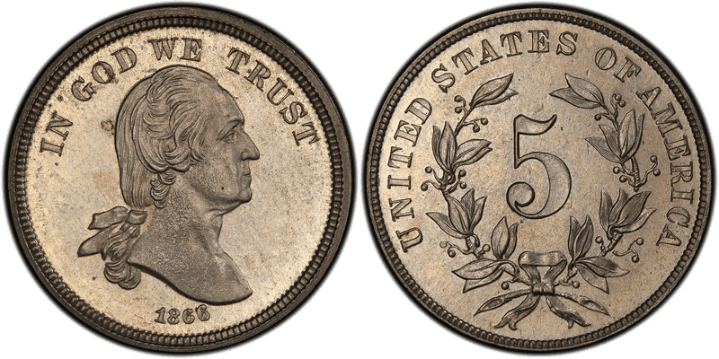 1866 Proof Nickel Pattern - J-467