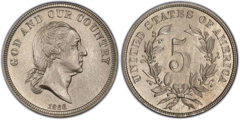 1866 Proof Nickel Pattern - J-481