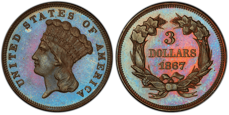 1867 Three Dollar Patterns