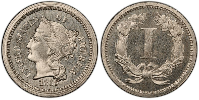 1868 Cent Patterns