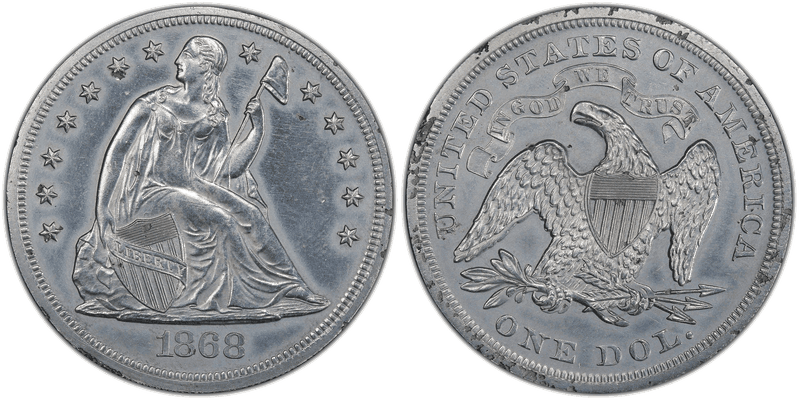1868 Dollar Patterns