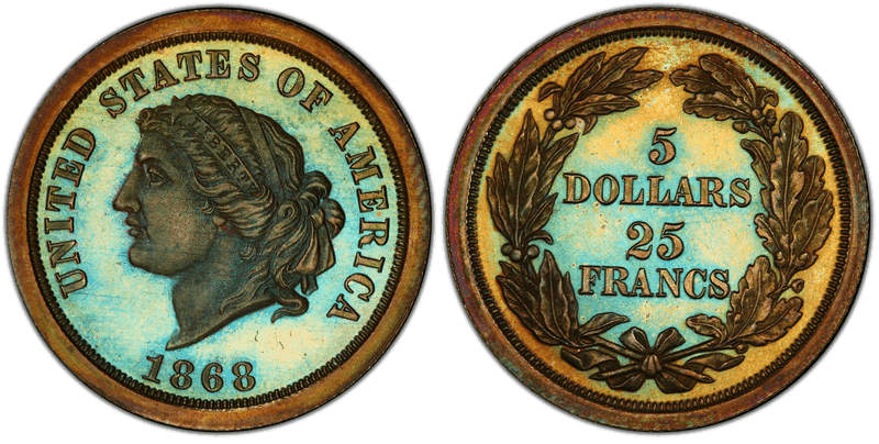 1868 Half Eagle Patterns