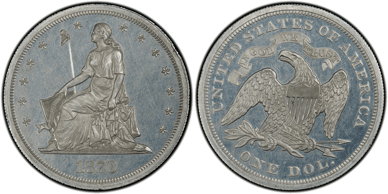 1870 Proof Dollar Pattern - J-1006