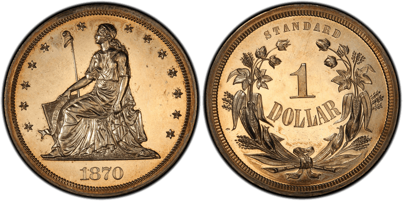 1870 Proof Dollar Pattern - J-997