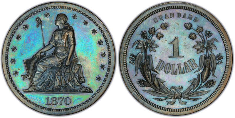 1870 Proof Dollar Pattern - J-999