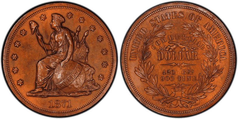 1871 Proof Dollar Pattern - J-1157