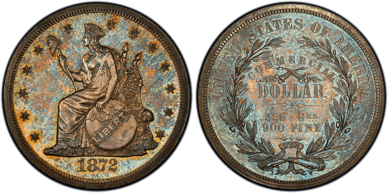1872 Proof Dollar Pattern - J-1215