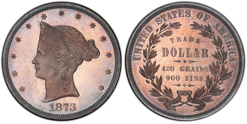 1873 Proof Dollar Pattern - J-1276