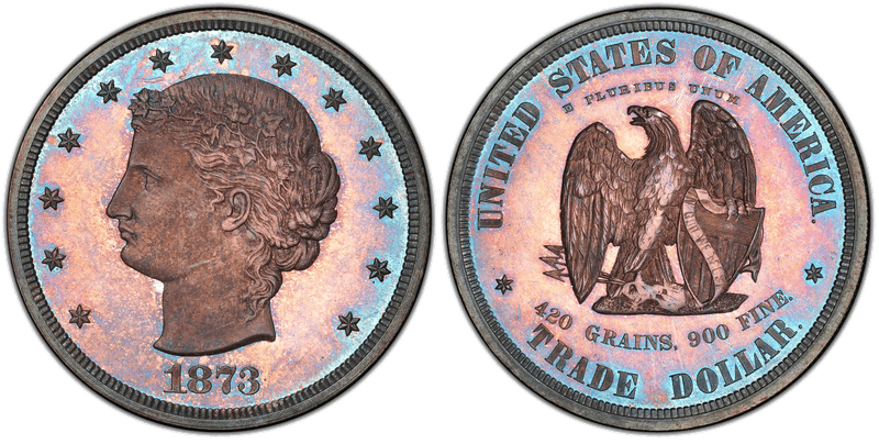 1873 Proof Dollar Pattern - J-1281