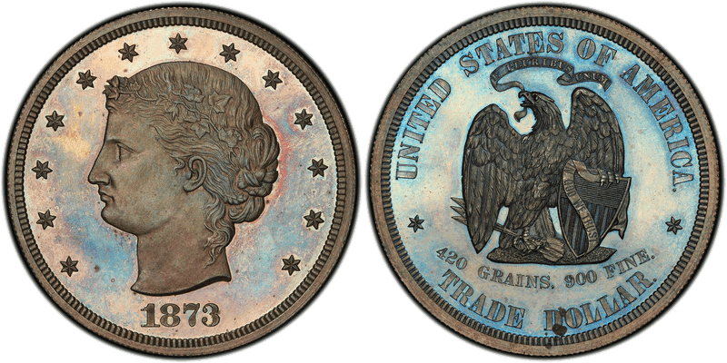 1873 Proof Dollar Pattern - J-1285