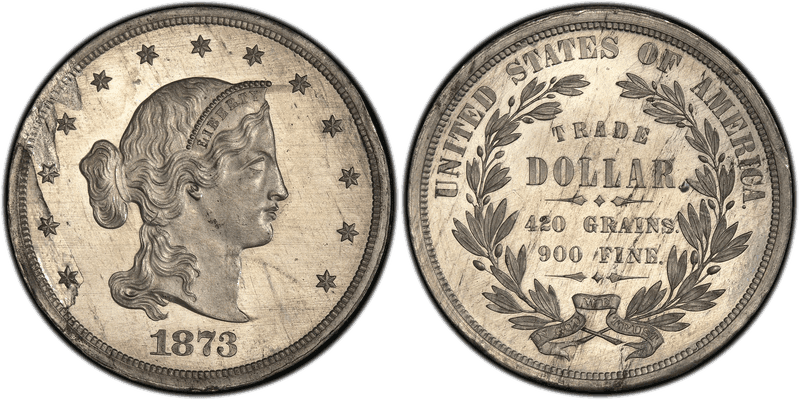 1873 Proof Dollar Pattern - J-1287