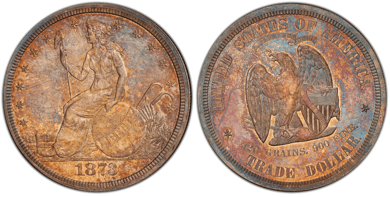 1873 Proof Dollar Pattern - J-1300