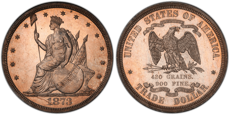 1873 Proof Dollar Pattern - J-1310